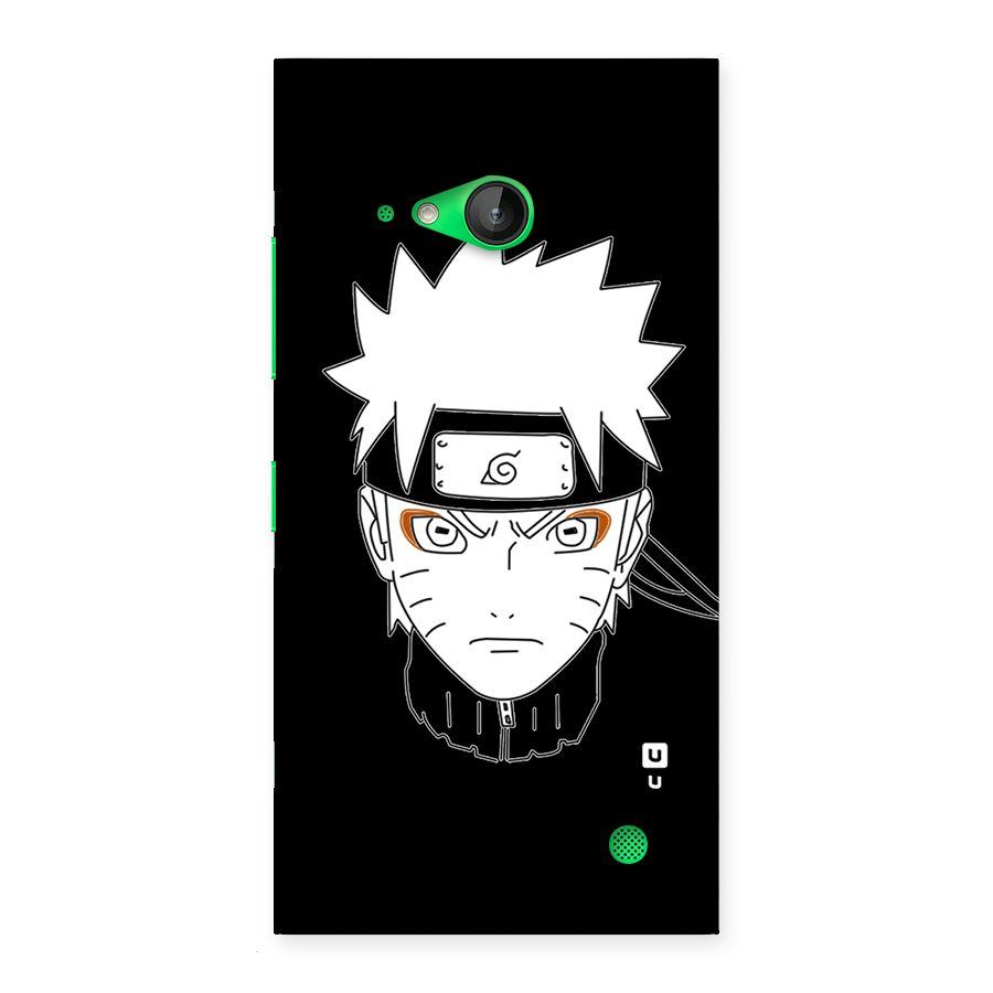 Naruto Black and White Art Back Case for Lumia 730