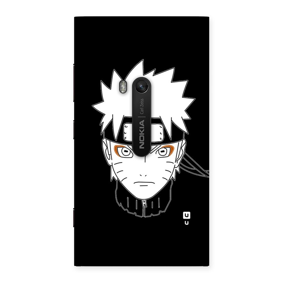 Naruto Black and White Art Back Case for Lumia 920