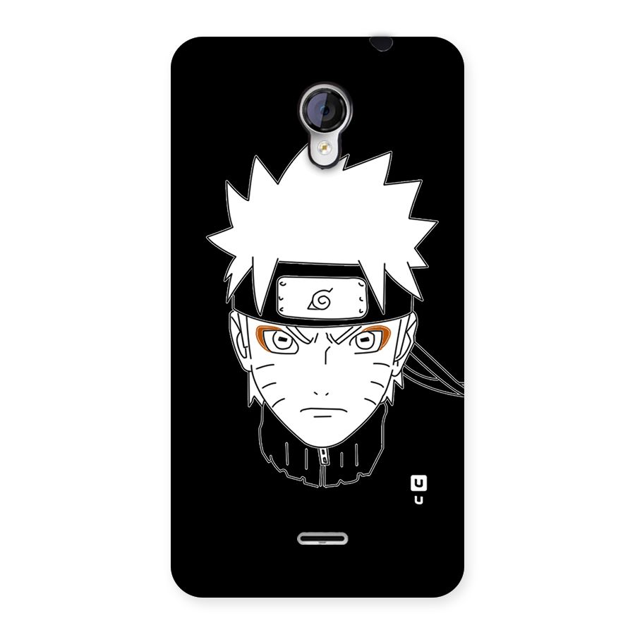 Naruto Black and White Art Back Case for Micromax Unite 2 A106