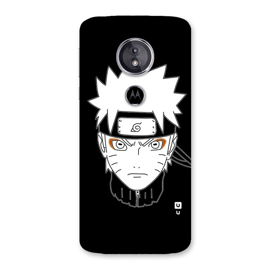 Naruto Black and White Art Back Case for Moto E5