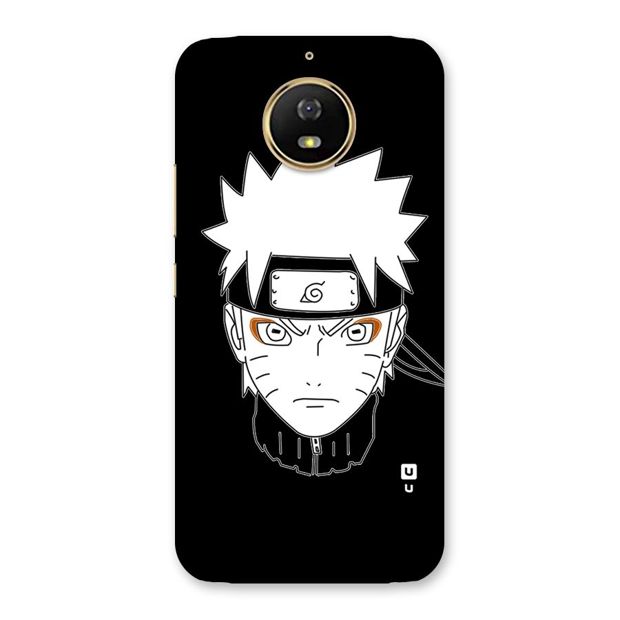 Naruto Black and White Art Back Case for Moto G5s