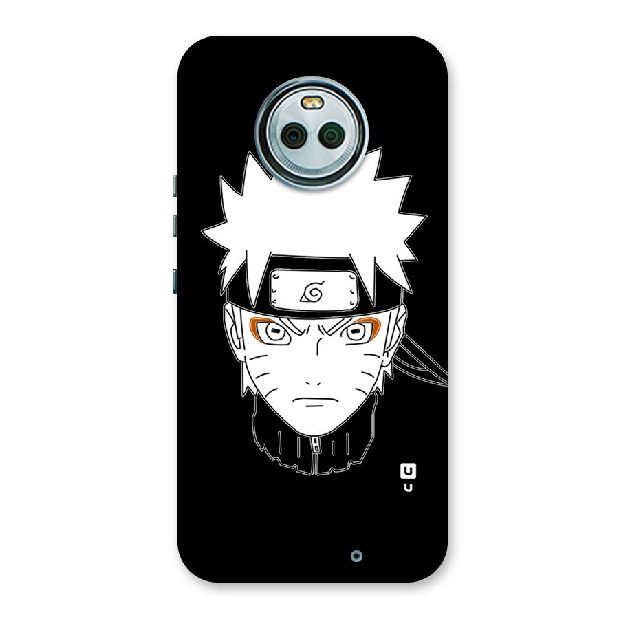 Naruto Black and White Art Back Case for Moto X4