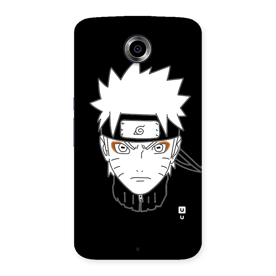 Naruto Black and White Art Back Case for Nexsus 6