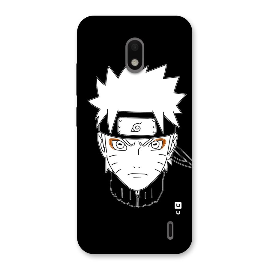 Naruto Black and White Art Back Case for Nokia 2.2