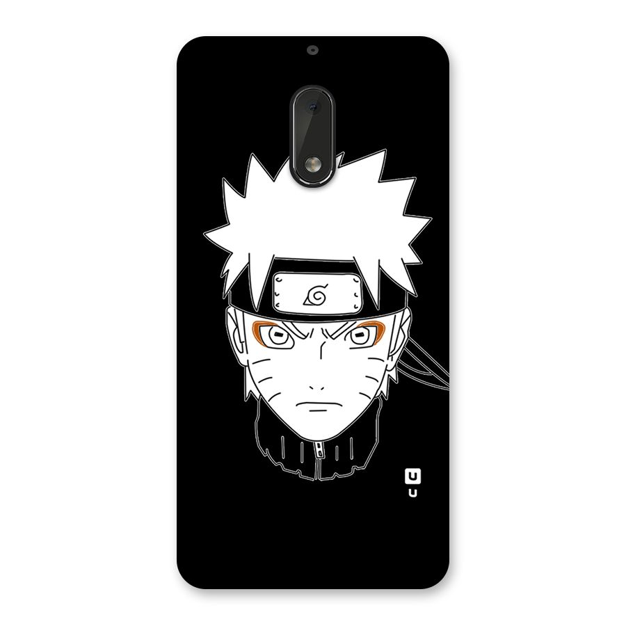 Naruto Black and White Art Back Case for Nokia 6