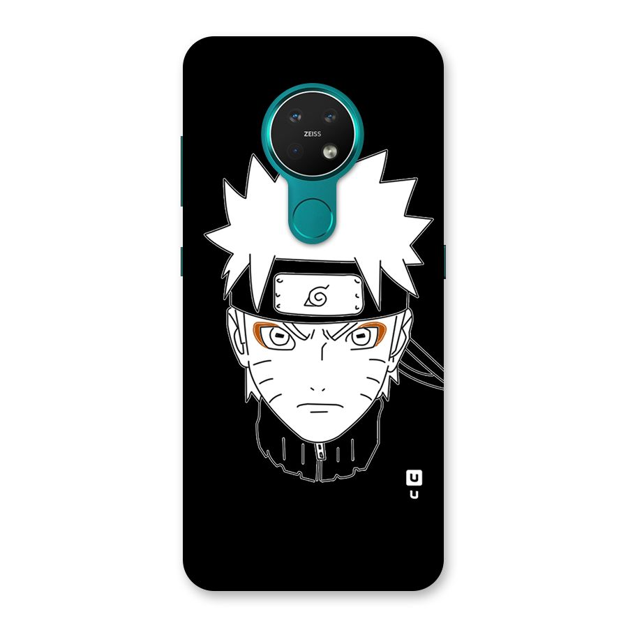 Naruto Black and White Art Back Case for Nokia 7.2