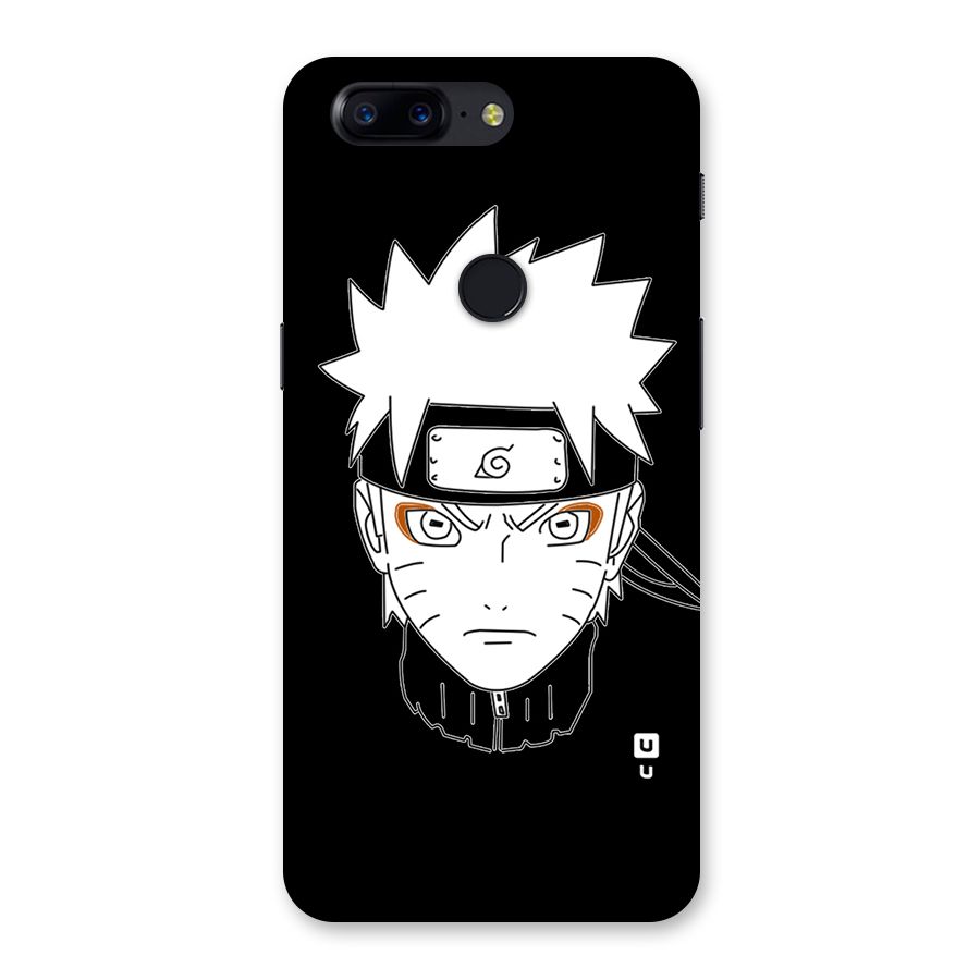 Naruto Black and White Art Back Case for OnePlus 5T