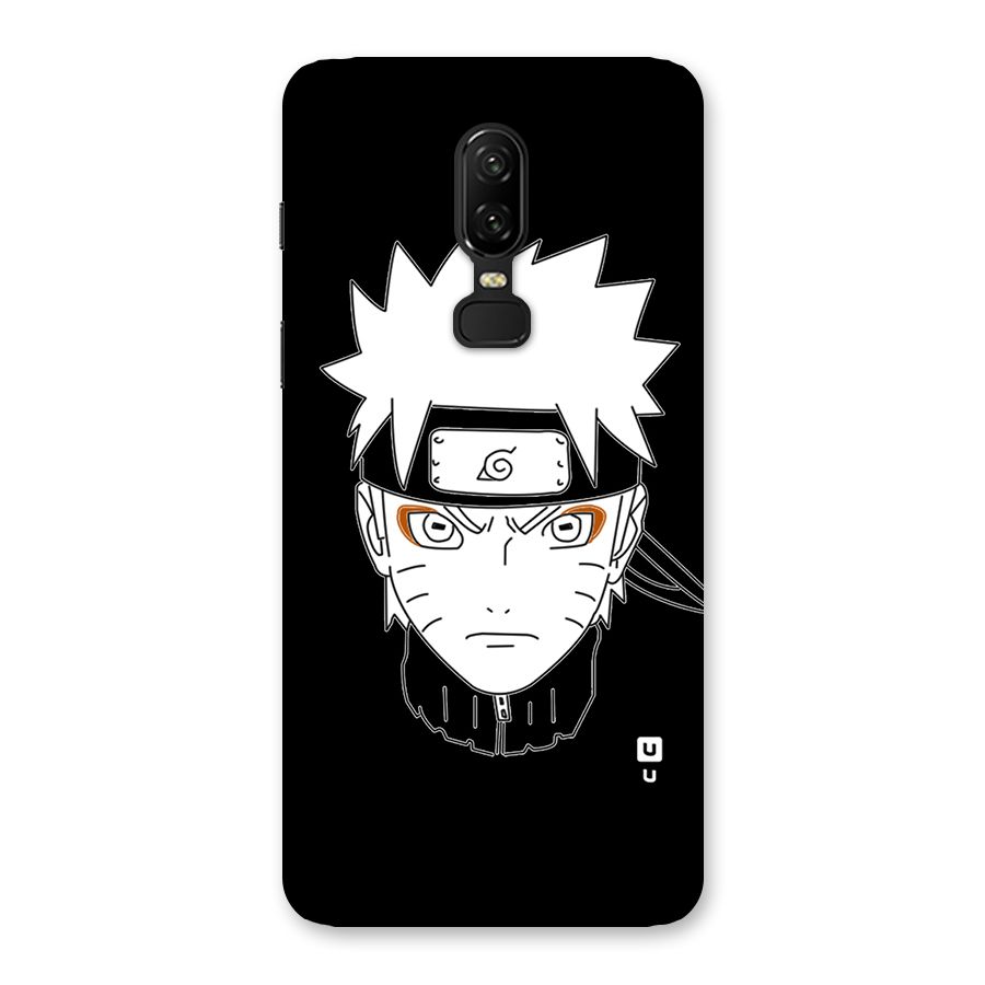 Naruto Black and White Art Back Case for OnePlus 6