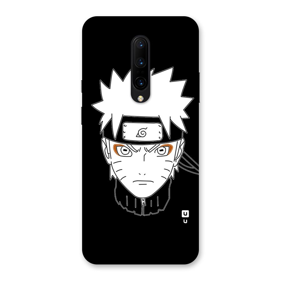 Naruto Black and White Art Back Case for OnePlus 7 Pro