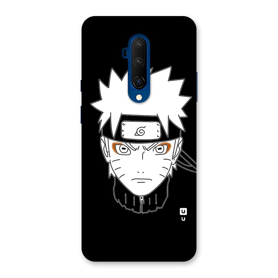 Naruto Black and White Art Back Case for OnePlus 7T Pro