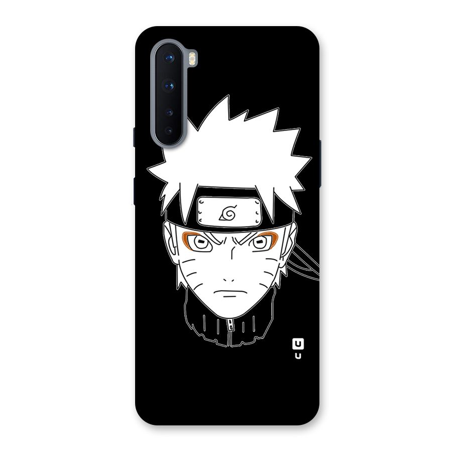 Naruto Black and White Art Back Case for OnePlus Nord