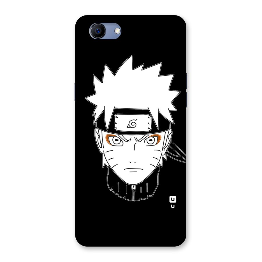 Naruto Black and White Art Back Case for Oppo Realme 1