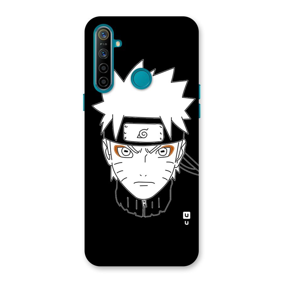 Naruto Black and White Art Back Case for Realme 5i