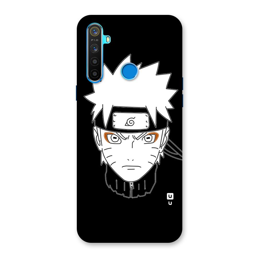 Naruto Black and White Art Back Case for Realme 5s