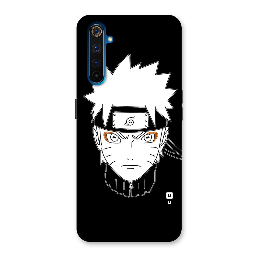 Naruto Black and White Art Back Case for Realme 6 Pro