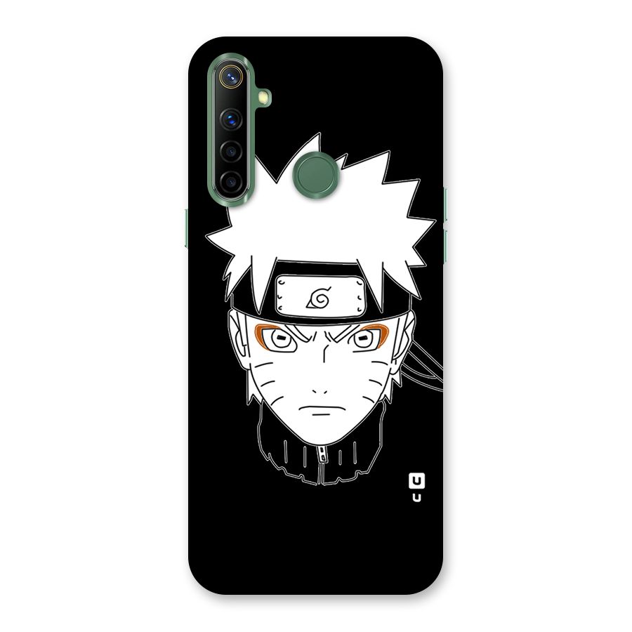 Naruto Black and White Art Back Case for Realme Narzo 10