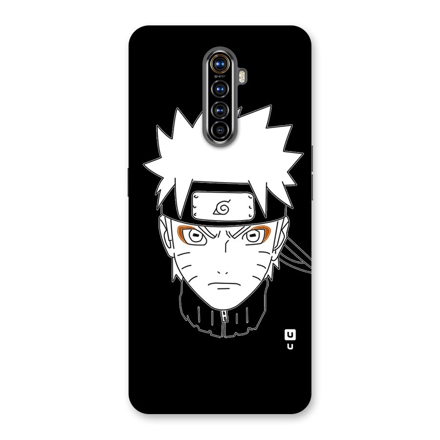 Naruto Black and White Art Back Case for Realme X2 Pro