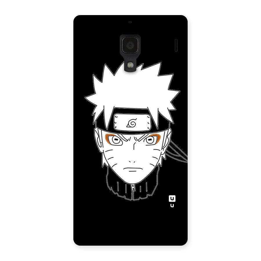 Naruto Black and White Art Back Case for Redmi 1S