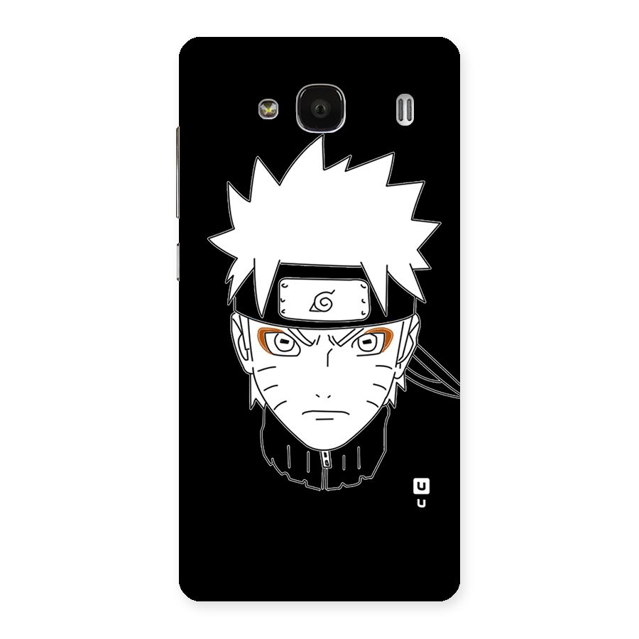 Naruto Black and White Art Back Case for Redmi 2s