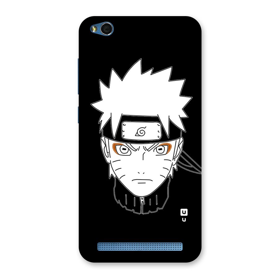 Naruto Black and White Art Back Case for Redmi 5A