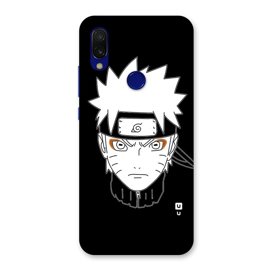 Naruto Black and White Art Back Case for Redmi 7