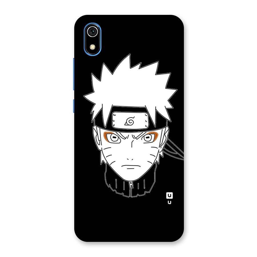 Naruto Black and White Art Back Case for Redmi 7A
