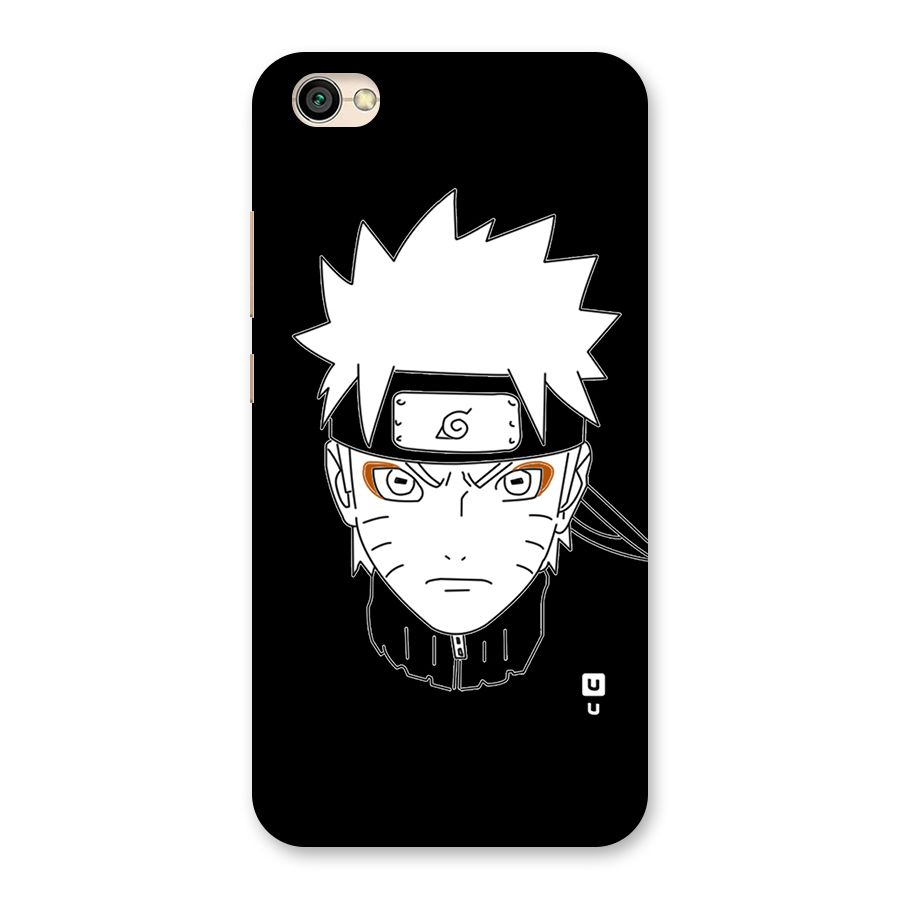 Naruto Black and White Art Back Case for Redmi Y1 Lite