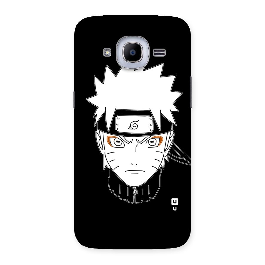 Naruto Black and White Art Back Case for Samsung Galaxy J2 2016