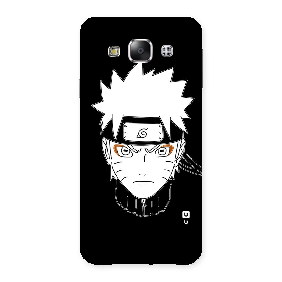 Naruto Black and White Art Back Case for Samsung Galaxy E5