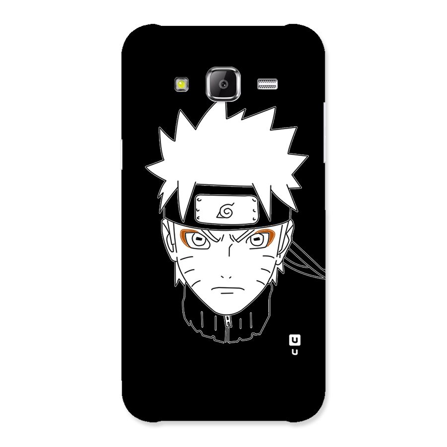Naruto Black and White Art Back Case for Samsung Galaxy J5