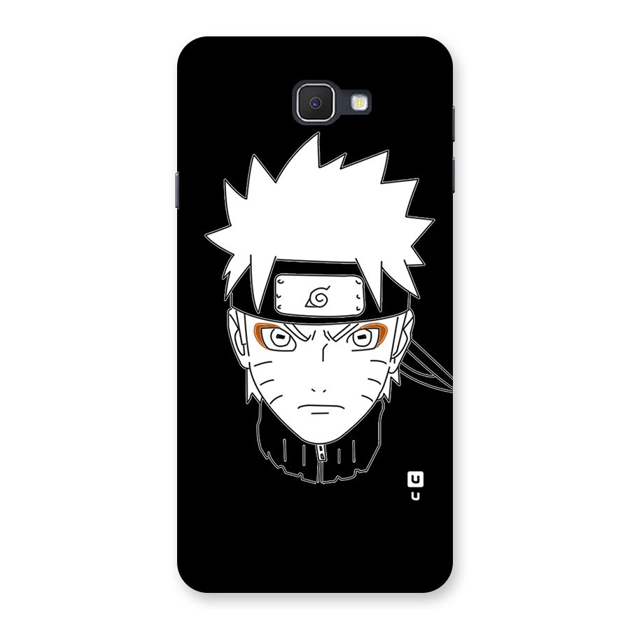 Naruto Black and White Art Back Case for Samsung Galaxy J7 Prime