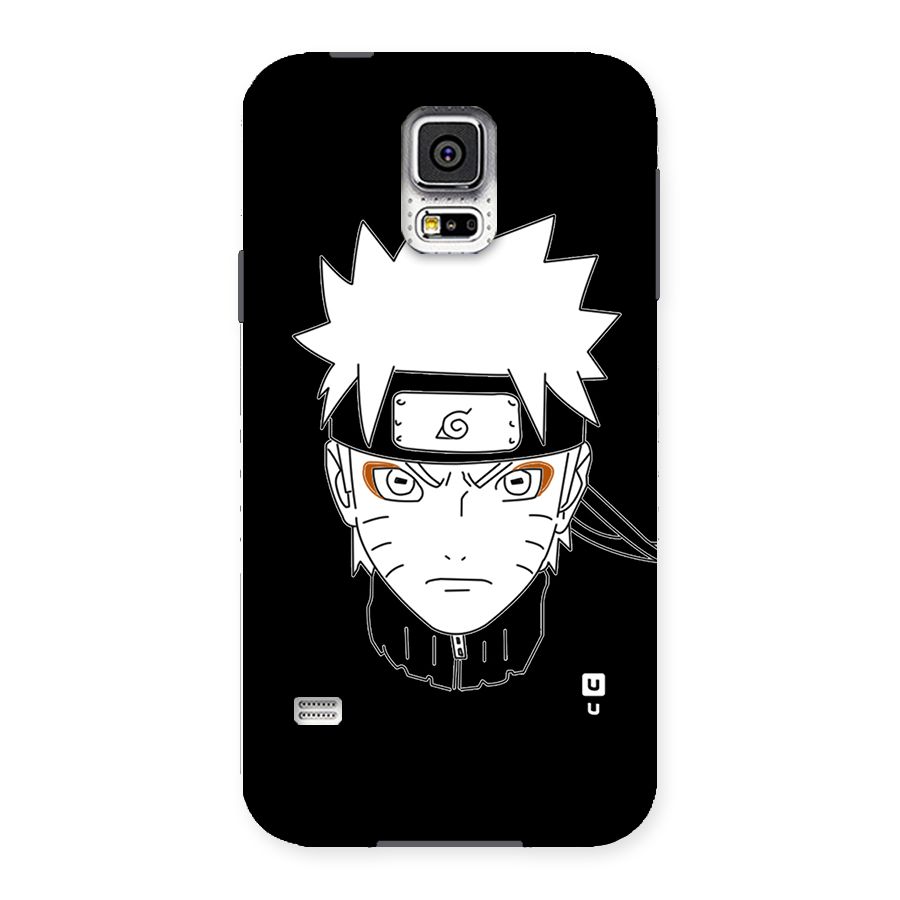 Naruto Black and White Art Back Case for Samsung Galaxy S5