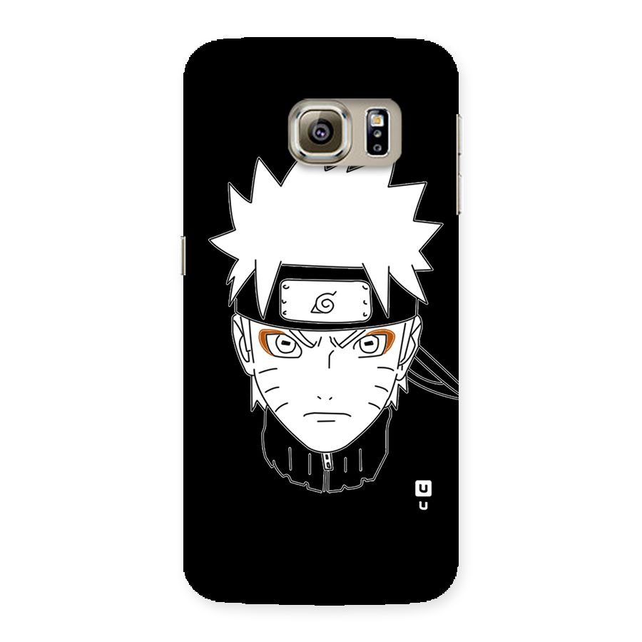 Naruto Black and White Art Back Case for Samsung Galaxy S6 Edge