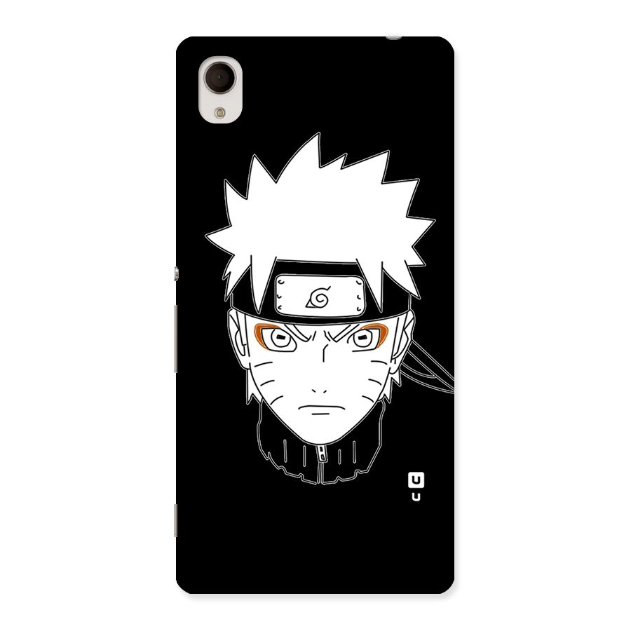 Naruto Black and White Art Back Case for Sony Xperia M4