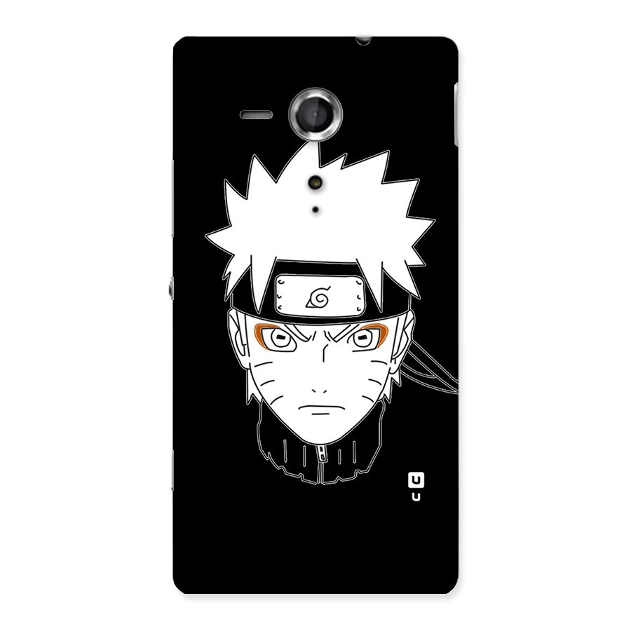 Naruto Black and White Art Back Case for Sony Xperia SP
