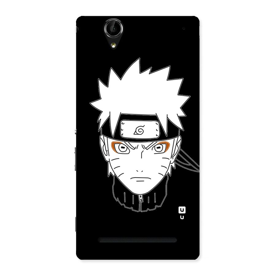 Naruto Black and White Art Back Case for Sony Xperia T2