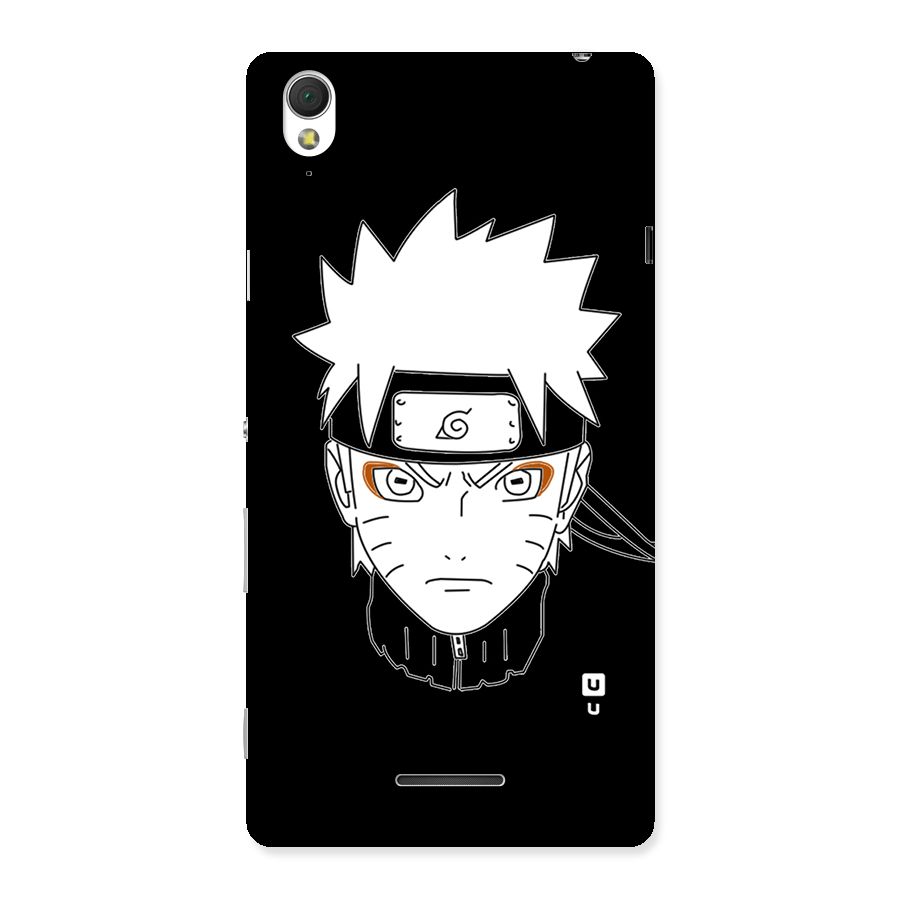 Naruto Black and White Art Back Case for Sony Xperia T3