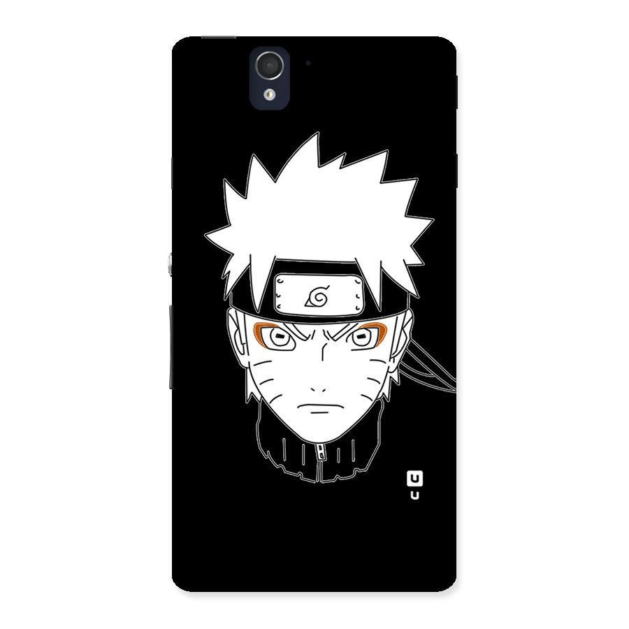 Naruto Black and White Art Back Case for Sony Xperia Z