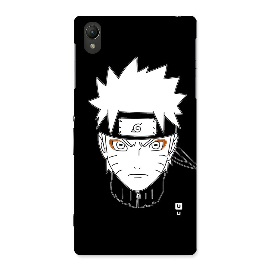 Naruto Black and White Art Back Case for Sony Xperia Z1