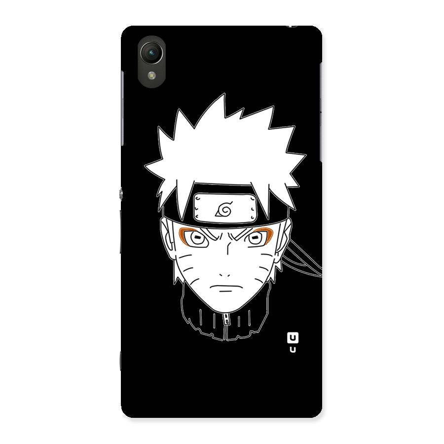 Naruto Black and White Art Back Case for Sony Xperia Z2