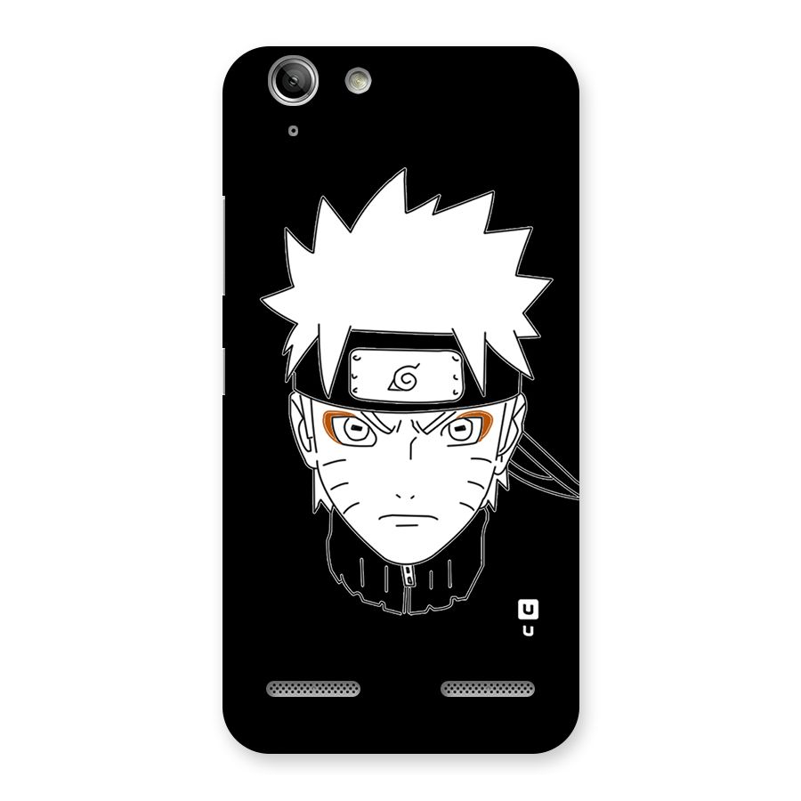 Naruto Black and White Art Back Case for Vibe K5 Plus