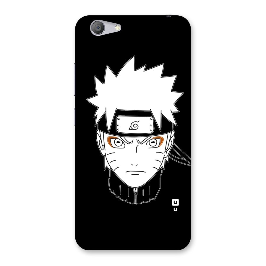 Naruto Black and White Art Back Case for Vivo Y53