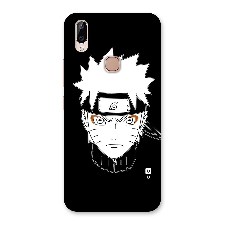 Naruto Black and White Art Back Case for Vivo Y83 Pro