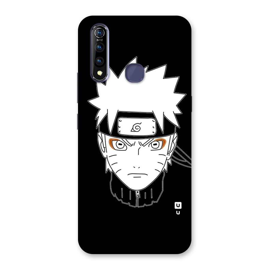 Naruto Black and White Art Back Case for Vivo Z1 Pro
