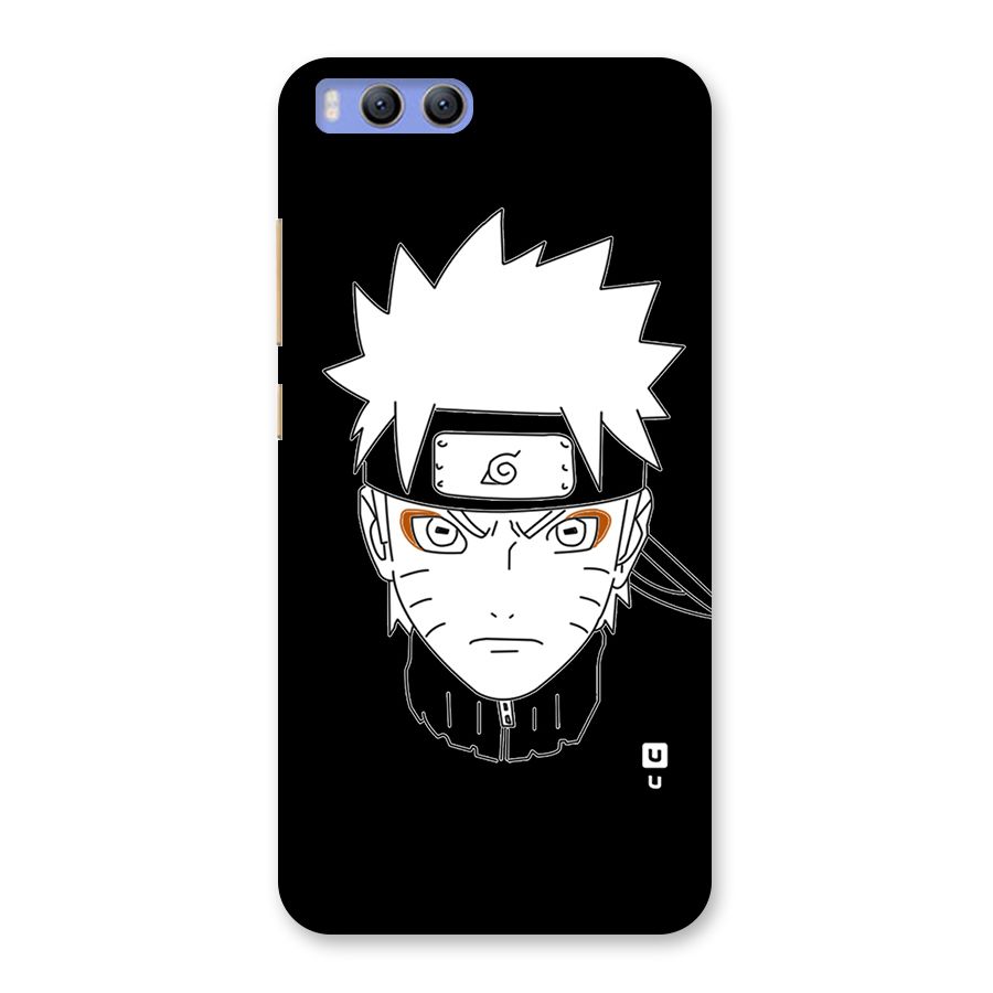 Naruto Black and White Art Back Case for Xiaomi Mi 6