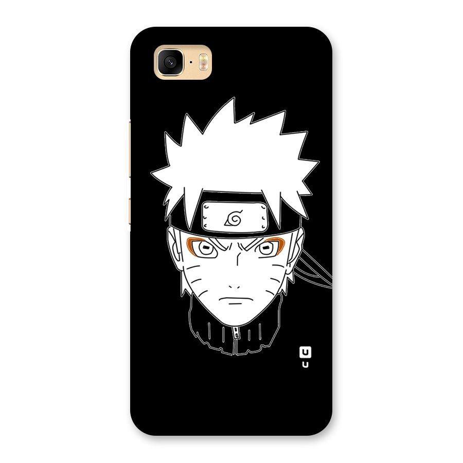Naruto Black and White Art Back Case for Zenfone 3s Max