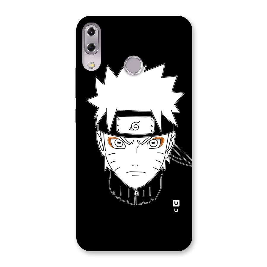 Naruto Black and White Art Back Case for Zenfone 5Z