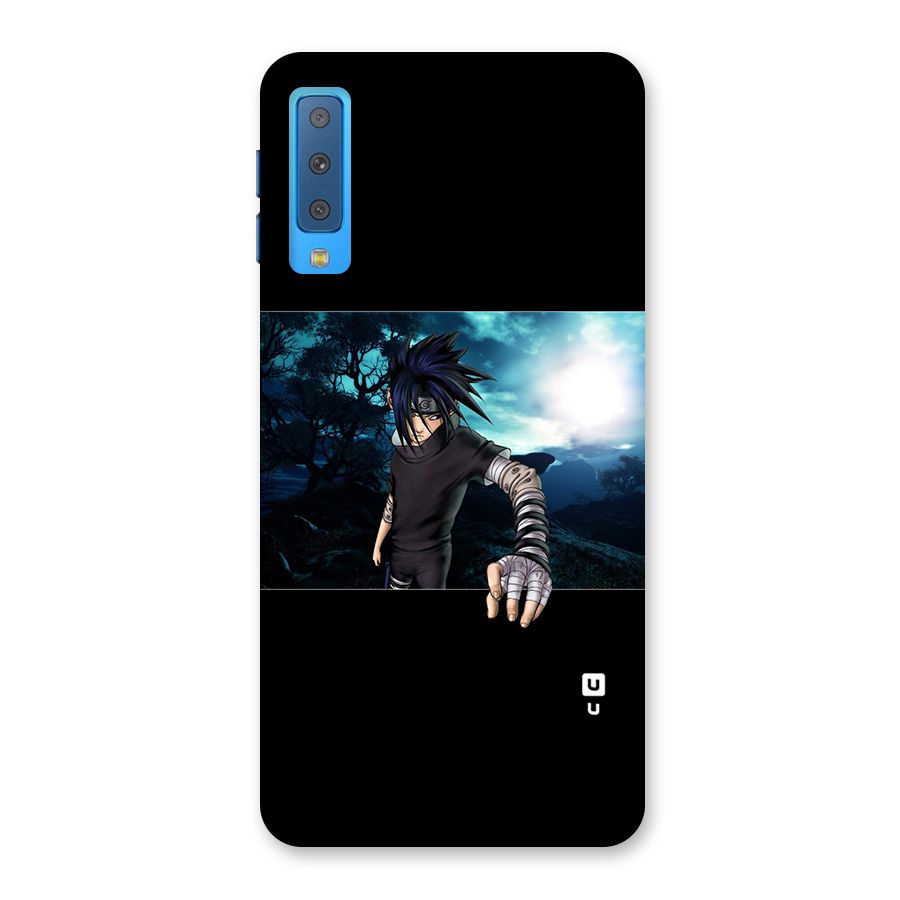 Naruto Cool Anime Night Back Case for Galaxy A7 (2018)