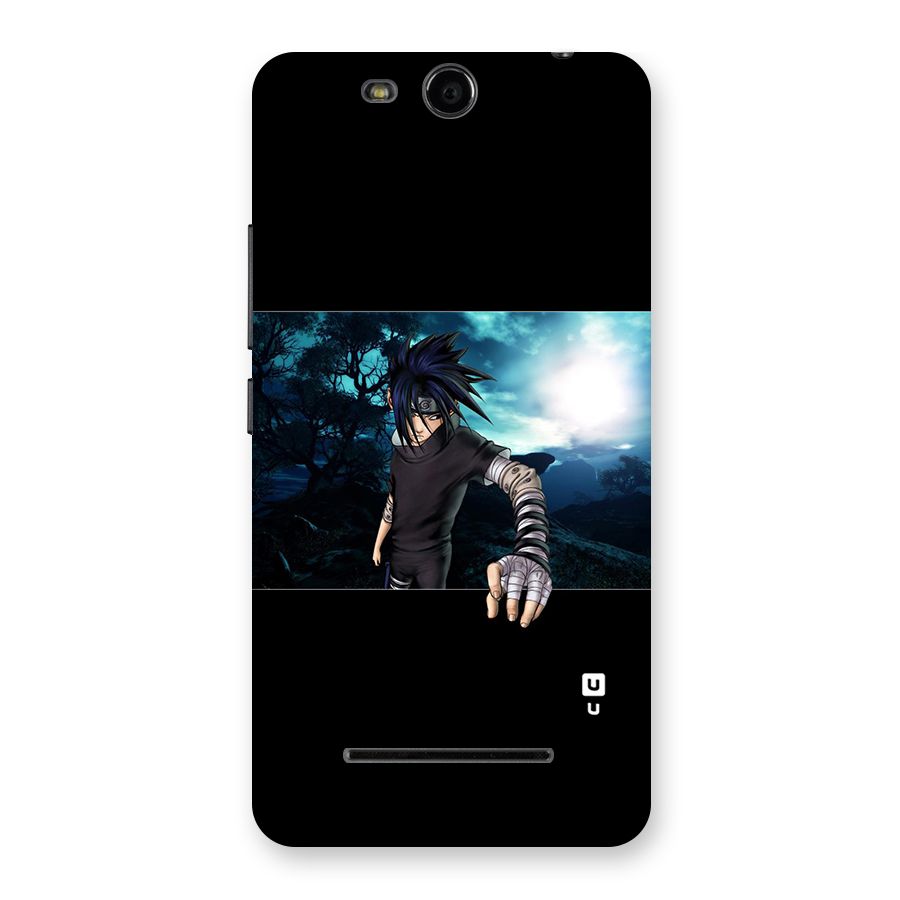 Naruto Cool Anime Night Back Case for Micromax Canvas Juice 3 Q392