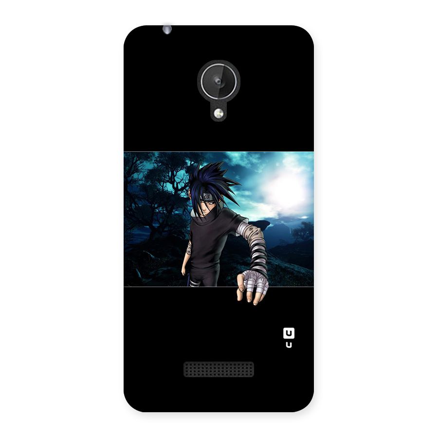 Naruto Cool Anime Night Back Case for Micromax Canvas Spark Q380